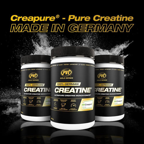 PVL Creapure Creatine - 100% Pure German Creatine Monohydrate Powder - 82 Servings - 410 g