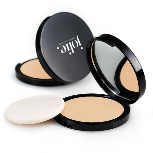 Jolie Pressed Powder Foundation - Dual-Activ Matte Finish (Cream Beige)