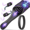 LITLLS Tapping Vibrating Male Masturbator with Bend-to-Fit Testicle Vibrator, Hands Free Penis Vibrator