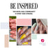 Revel Nail Dip Powder - Brown Nude Chip Resistant Nail Polish with Vitamin E and Calcium, DIY Manicure
