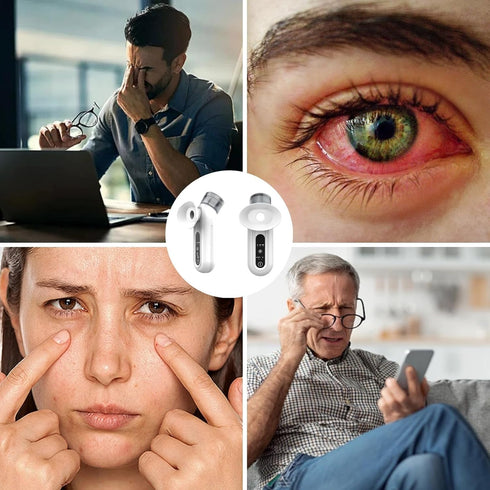 Mavdecll Portable Eye Steamer for Dry Eyes, Heated Eye Steam Sprayer, Moisturizing Eye Treatment, Heated Mist for Dry