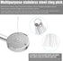10pcs Shower Head Cleaners with 10pcs Needle Picks, Anti-Clogging Tiny Crevice Cleaner Tool for Bathroom (Gray)