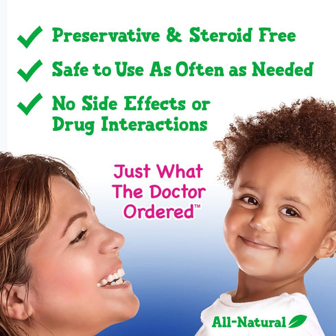 Pedia Meds 4.5 Oz (2 Pack), Sterile Saline Kids Nasal Spray, Ultra Fine Mist, Instantly Moisturizes and Relieves Nasal