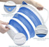 Goderewlid Collapsible Bucket 2.6 Gal/10L, BPA-Free - Portable Foldable Water Pail for Home, Outdoors, Car Wash, Blue