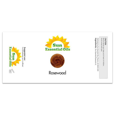 Sun Essential Oils 4oz - Rosewood Essential Oil - 4 Fluid Ounces