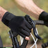 2 Pairs Copper Arthritis Gloves for Women Men, Wrist Reinforcement Fingerless Compression Gloves for Relieving Joint