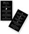 Manicure Aftercare Instruction Cards, 50 Pack, 2x3.5" Business Card Size for Nail Salon Handout
