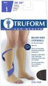 Truform Short Length 20-30 mmHg Compression Stockings, Open Toe, Beige, Small