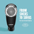 Conair Portable Fabric Shaver and Lint Remover, Rechargeable, Black