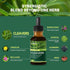 Horsetail. Immune Reishi.2 oz Cleavers Herb Extract Organic Drops for Lymphatic Drainage Support, Detox Cleanse Support