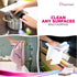 Set 12 Mysimaa XL Lint Free Microfiber Cleaning Cloth, Cleaning Rags, Microfiber Towels, Glass Cloths, Lint Free Towel