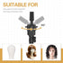 Relx Adjustable Wig Head Stand, Mannequin Tripod for Cosmetology Hairdressing Training