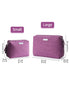 Narwey Large Makeup Bag - Travel Cosmetic Organizer Toiletry Bag for Women, Large, Purple