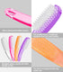 Nail Brush for Cleaning Fingernails - 4 Pack Handle Grip Nail Brushes for Cleaning Nails and Toes for Women and Men