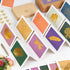 KESLOT 30 Pack 10 4" 6" Blank Note Cards All Occasion Assorted Greeting Cards, Gold Foil Designs with Stickers