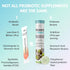 WELLBEING NUTRITION Daily Probiotic + Prebiotic - 42 Effervescent Tabs, 18 Billion CFU, 6 Strains for Digestion