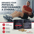 MEN'S PeakPerformance Mushroom Complex with Lions Mane, Reishi, Cordyceps, Turkey Tail, Nootropic Brain Supplement for