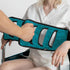 Transfer Belt Padded Assist Gait Belt - Mobility Aid for Disabled Care, Bariatric Patient, Elderly (Green)