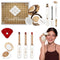 Shell Makeup Set - All in One Makeup Kit for Women with Compact BB Cream Powder, Eyeshadow Palette, Mascara, 3