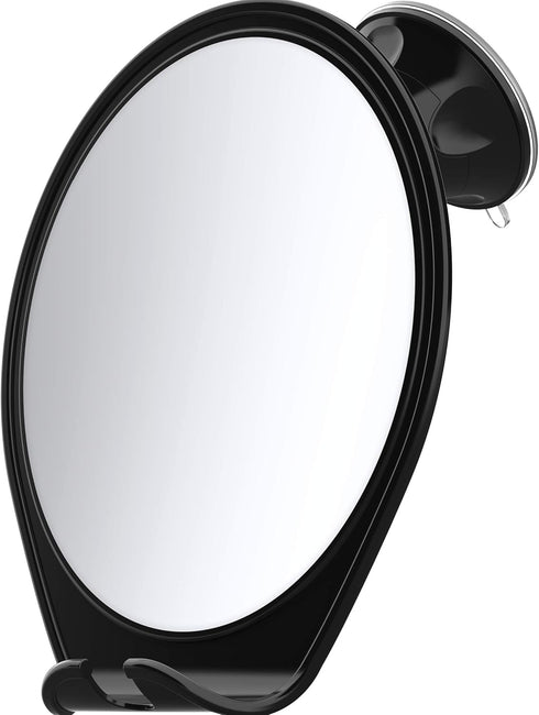 HONEYBULL Fogless Shower Mirror for Shaving, Suction Razor Holder, Small Bathroom Accessories
