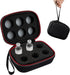 Mviioe Insulin Vial Organizer Bag, Fridge Storage Carrying Case for 10ml Vial Short Size, Removable Design with 6 Slots