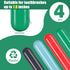 4 Pack Travel Toothbrush Cases, Portable Toothbrush Holder Container for Bathroom, School, Home, Camping