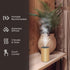 Waterless Essential Oil Diffuser, Battery Powered Mini Scent Air Machine, Aromatherapy Mist Diffuser for Home Room Car