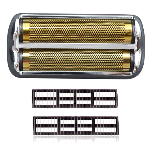 Metal Cutters and Shaver Replacement Foil, Compatible with BaBylissPRO Double FXFS2/FXFS2G, 1 Pack, Silver