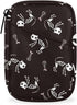 QsirBC Halloween Skull Art Daily Pill Organizer Travel Medicine Container Holder Bag Small