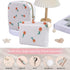 Teircno 2-Pack Period Bag for Women Girls, Portable Corduroy Sanitary Napkin Storage Bag Period Pouch Small Coin Purse