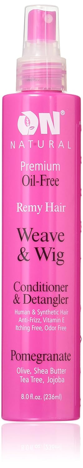 On Natural Pomegranate Weave & Wig Conditioner & Detangler, 8 Fl. Oz.