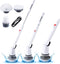 REECOO Cordless Electric Spin Scrubber,380RPM High Speed Rotation,Fast Charging-Long Lasting,Power Scrubber with