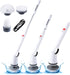 REECOO Cordless Electric Spin Scrubber,380RPM High Speed Rotation,Fast Charging-Long Lasting,Power Scrubber with