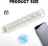 Sukuos Extra Large Weekly Pill Organizer - 7 Day Daily Pill Box Case for Arthritis with Clear Lid for Vitamins (White)
