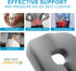 HANQIMER Tailbone Raised U Cutout Donut Pillow for Pain Relief, Hemorrhoid Pillow for Sitting, Memory Foam Lifting
