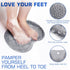 SZZYXD Shower Foot Scrubber Mat Back Washer Exfoliating Bath Wash Pad Wall Mounted Slip Suction Cups for Use in Cleaner