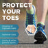 Homergy Original Soft Gel Toe Cap, 6 Small Toe Protectors for Women & Men, Relief from Missing/Ingrown Toenails
