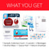 Dr. Boz Hemoglobin A1C Test Kit - Convenient At-Home Testing for Blood Sugar & HbA1c Levels - Accurate Results Made in