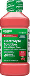 Amazon Basic Care Electrolyte Solution, Cherry Punch, Designed to Help Prevent Dehydration, 33.8 fl oz