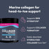 Neocell Marine Collagen with Hyaluronic Acid, MSM and Vitamin C, Keto Collagen Supplements for Skin Care, 7 oz