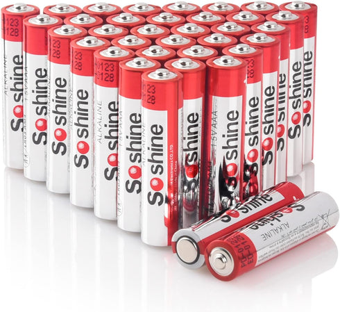 AAA Batteries 36 Pack, Long Lasting Alkaline Triple A Batteries, Leakproof 1.5v