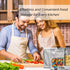 4"x 6" 30 Packs Mylar Bags for Food Storage, Reusable Bags with Window for Long Term Storage