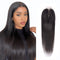 Straight HD Transparent Lace Closure 2x6 Human Hair Middle Part Closure 10inch Kim K