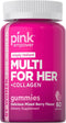 PINK Multivitamin Gummies for Women | Non-GMO & Gluten Free | Plus