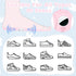 Tasege (Foot:7.6-8.6IN/Insole:8.4-9.1IN/2Y-4Y) Insoles for Hidden Holder, Devise Case for Kids, Adults and Elderly
