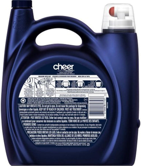 Cheer 740528443582 Liquid Laundry Detergent, 96 Loads 150 oz, 150 Fl Oz (Pack of 1)