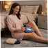 Xoeryoy Pelvic Floor Trainer, Remote Control Thigh Exerciser for Men and Women, Portable Exercise Device with Ergonomic