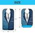 TOCKONIMN 7 Pack Adult Bibs for Men Eating Washable Waterproof - Bib for Reusable Elderly Adults Crumb Catcher Senior