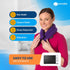 SunnyBay Microwave Heating Pad for Neck and Shoulders, Purple, Versatile Bean Bag