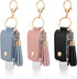 ZEYIYER 3 PCS Portable Empty Bottle Keychain, 30 ml Hand Sanitizer Holder Keychain,